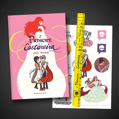 Livro 'O Príncipe e a Costureira' por Jen Wang